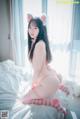 DJAWA Photo - Myu_a_ (뮤아): "Catgirl in Pink" (72 photos) P66 No.50b8dc