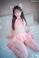 DJAWA Photo - Myu_a_ (뮤아): "Catgirl in Pink" (72 photos) P11 No.66b696