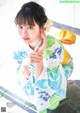 Rikka Ihara 伊原六花, ゆかたと美少女 P3 No.83b765