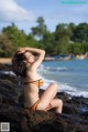 Beautiful Francesca Russo poses sexy with a bikini by the beach (15 photos) P3 No.62aca7